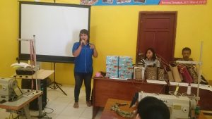 bu gina sambutan