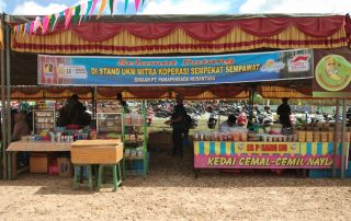 Koperasi Sempekat Sempawat mengikuti kegiatan Family Gathering PT. Pamapersada Nusantara pada Tahun 2019